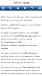 Mobile Screenshot of officeneeds247.co.uk